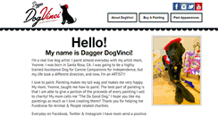 Desktop Screenshot of dogvinci.com